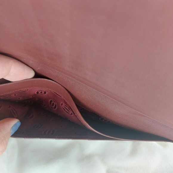 Authentic Vintage Cartier Long Bifold Wallet - Picture 8 of 15